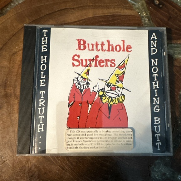 Butthole Surfers The Hole Truth...and Nothing Butt (CD, Mar-1995, Trance - Picture 1 of 5